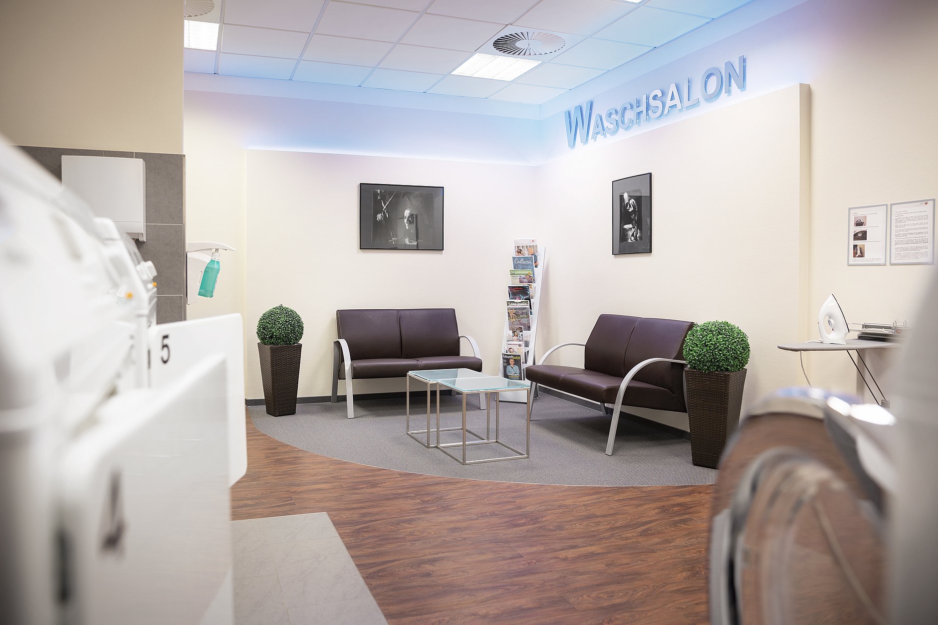 Dies ist der Waschsalon im HGZ.