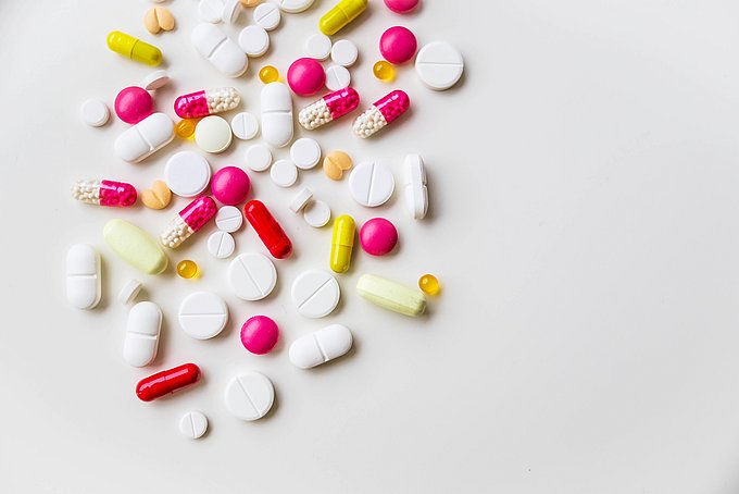 Dies sind verschiedene Antibiotika zur Behandlung von Infektionen.