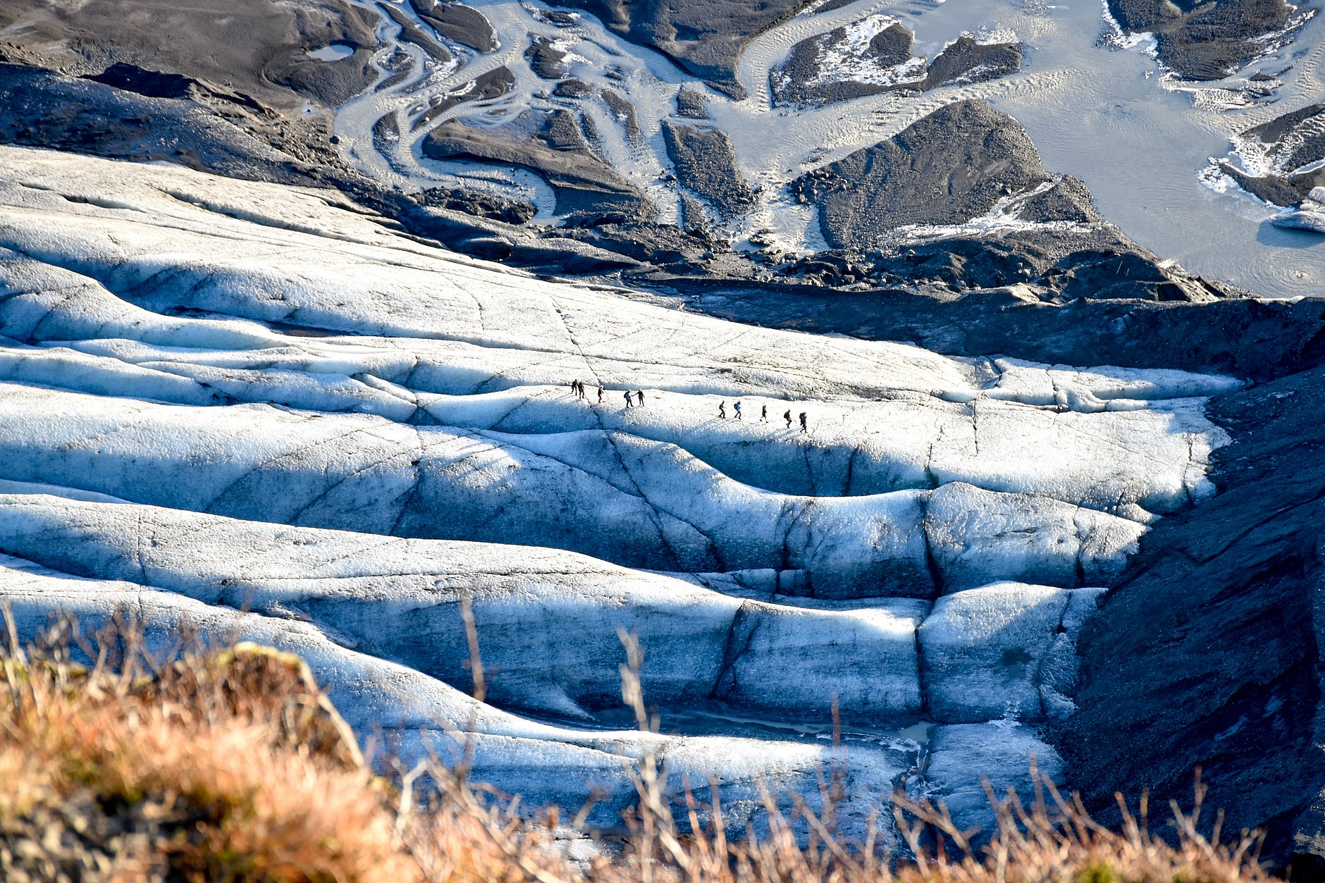 HGZ | Veranstaltungen Reisebericht Island Dies ist der Vatnajökull Gletscher in Island.