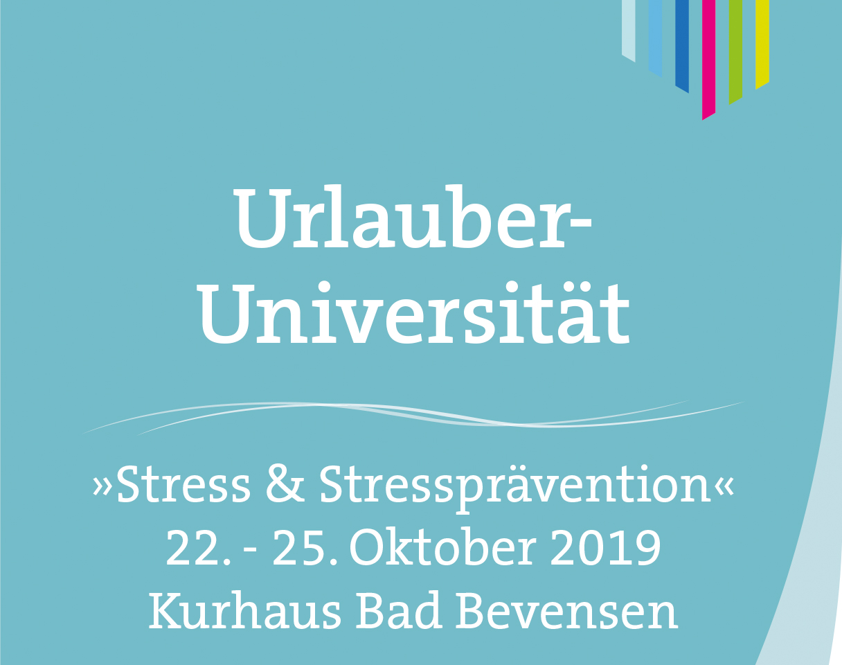 HGZ | Urlauberuni Dies ist das Deckblatt eines Flyer mit Inhalten zur Veranstaltung „Urlauberuni“.