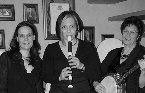 Dies ist das Trio Celtic Shamrock.